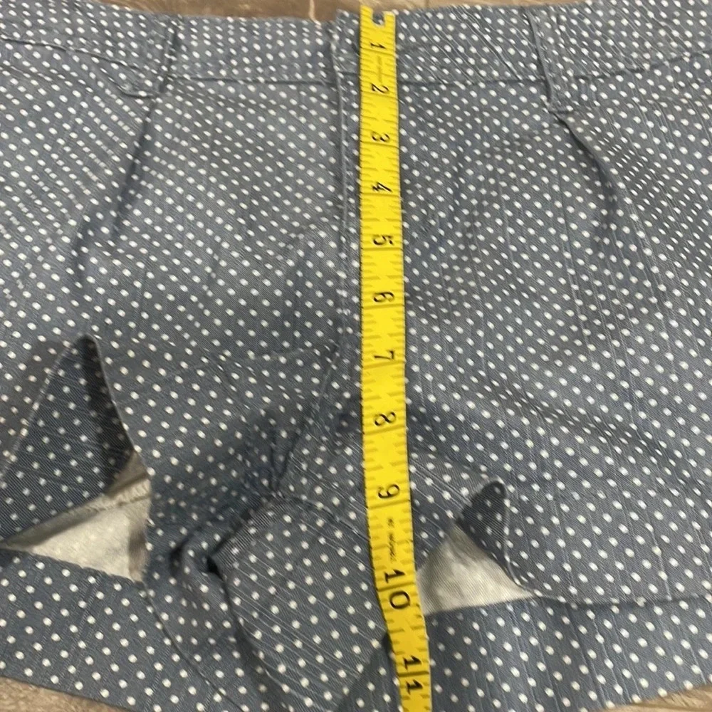 American Rag Cie Polka Dot Shorts Blue White 13